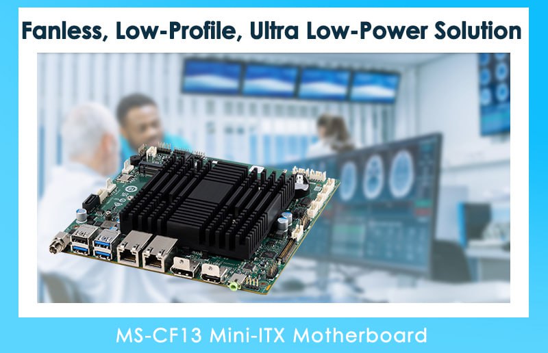 MSI выпустила низкопрофильную индустриальную Mini-ITX плату
MSI анонсировала компактную материнскую плату MS-CF13 формата Mini-ITX на базе Intel Alder Lake-N для индустриальных устройств, медицинских ... | Сетка — социальная сеть от hh.ru