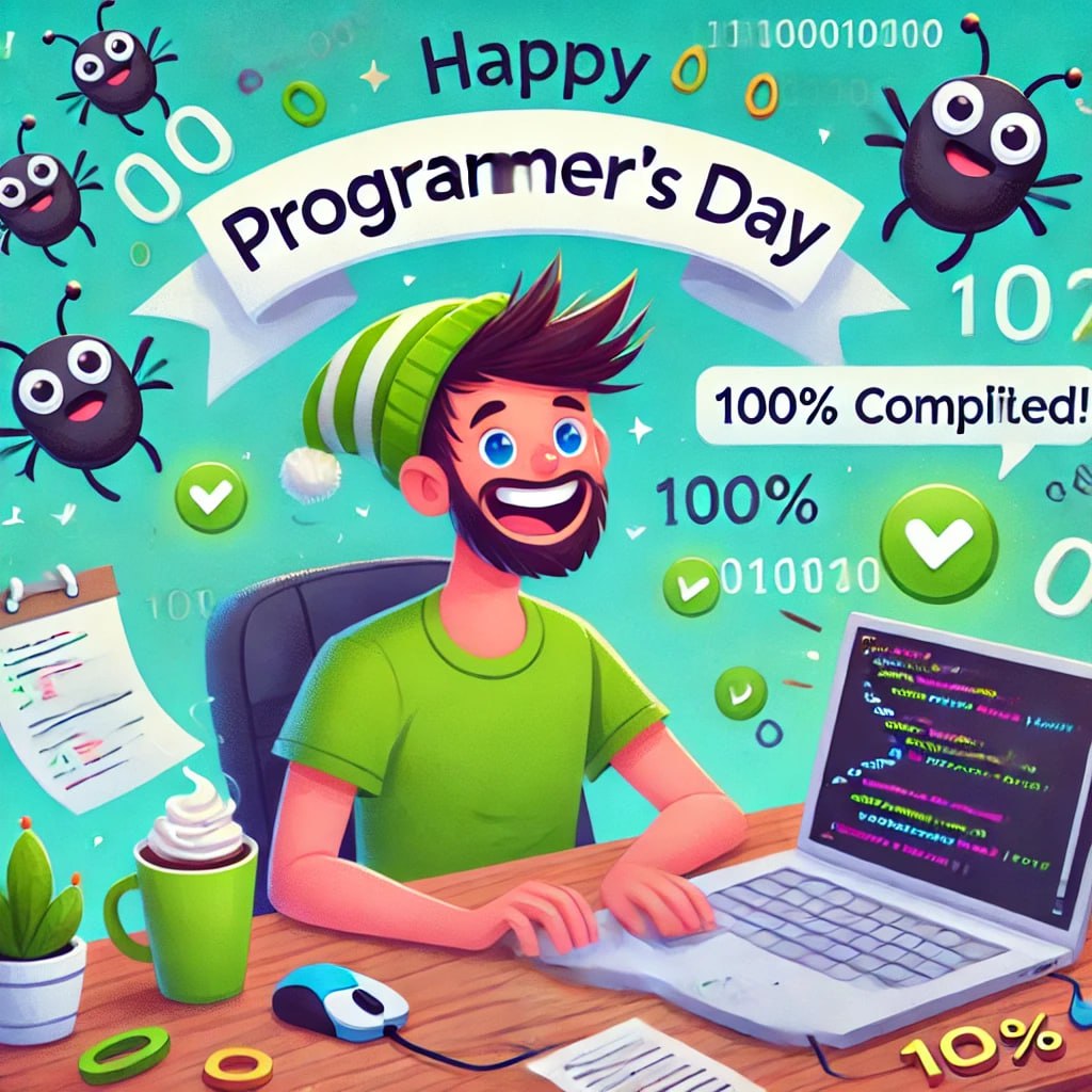 🚀 С Днём программиста, кодовые маги и цифровые волшебники! 👨‍💻👩‍💻
Сегодня, 12 сентября 2024 года, день, когда даже баги берут выходной (ну, почти 😅) | Сетка — социальная сеть от hh.ru