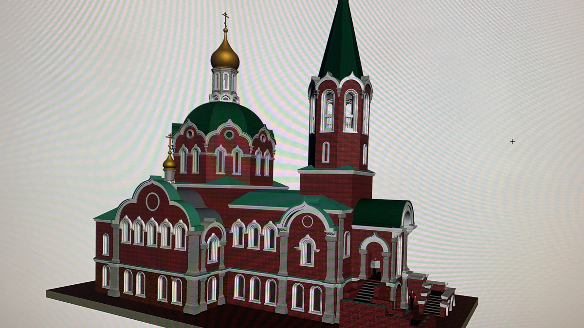 Проектирование фасадов  храмов .  Храм « мучеников Мордовских» | Сетка — социальная сеть от hh.ru