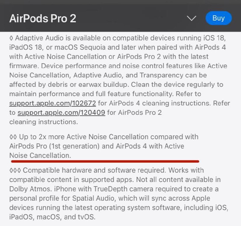 👀AirPods 4: Шумоподавление, но не как у Pro
Хотя в новых AirPods 4 есть активное шумоподавление, до уровня AirPods Pro 2 они не дотягивают | Сетка — социальная сеть от hh.ru