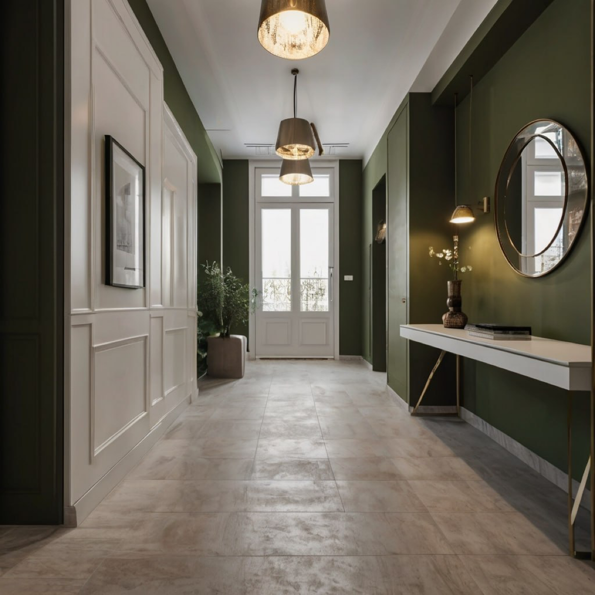 ✨ Оливковый цвет — идеальное решение для спокойного и уютного интерьера в современном стиле | Сетка — социальная сеть от hh.ru