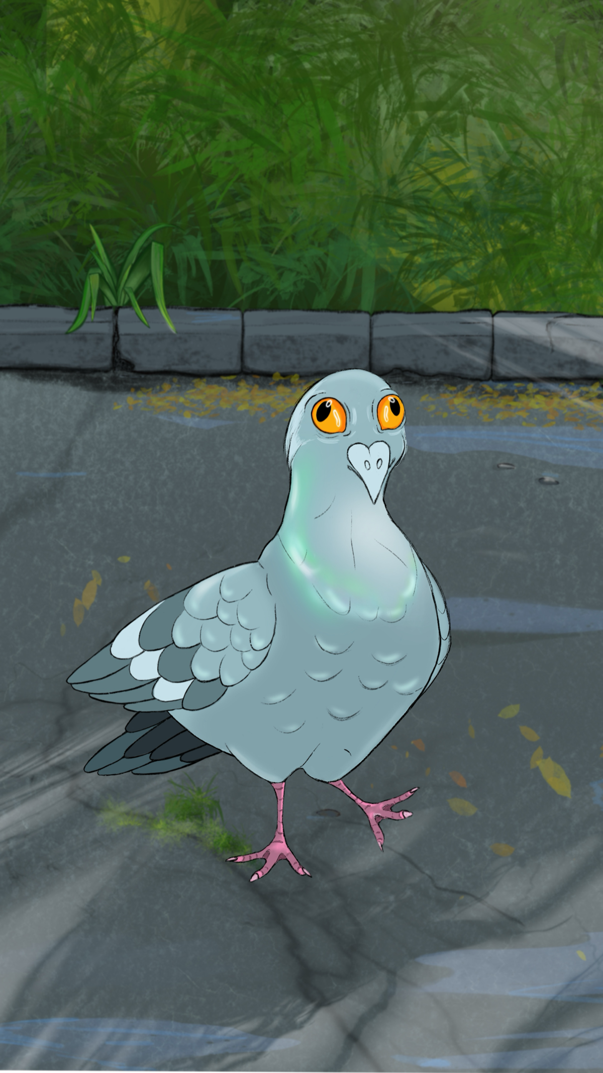 Голубь Вася 🐦
Рисую покадрово в Procreate, анимирую в Procreate Dreams.  Пыталась анимировать в Moho, но как-то не получается. Надо собраться с силами и попробовать этот Blender. | Сетка — социальная сеть от hh.ru