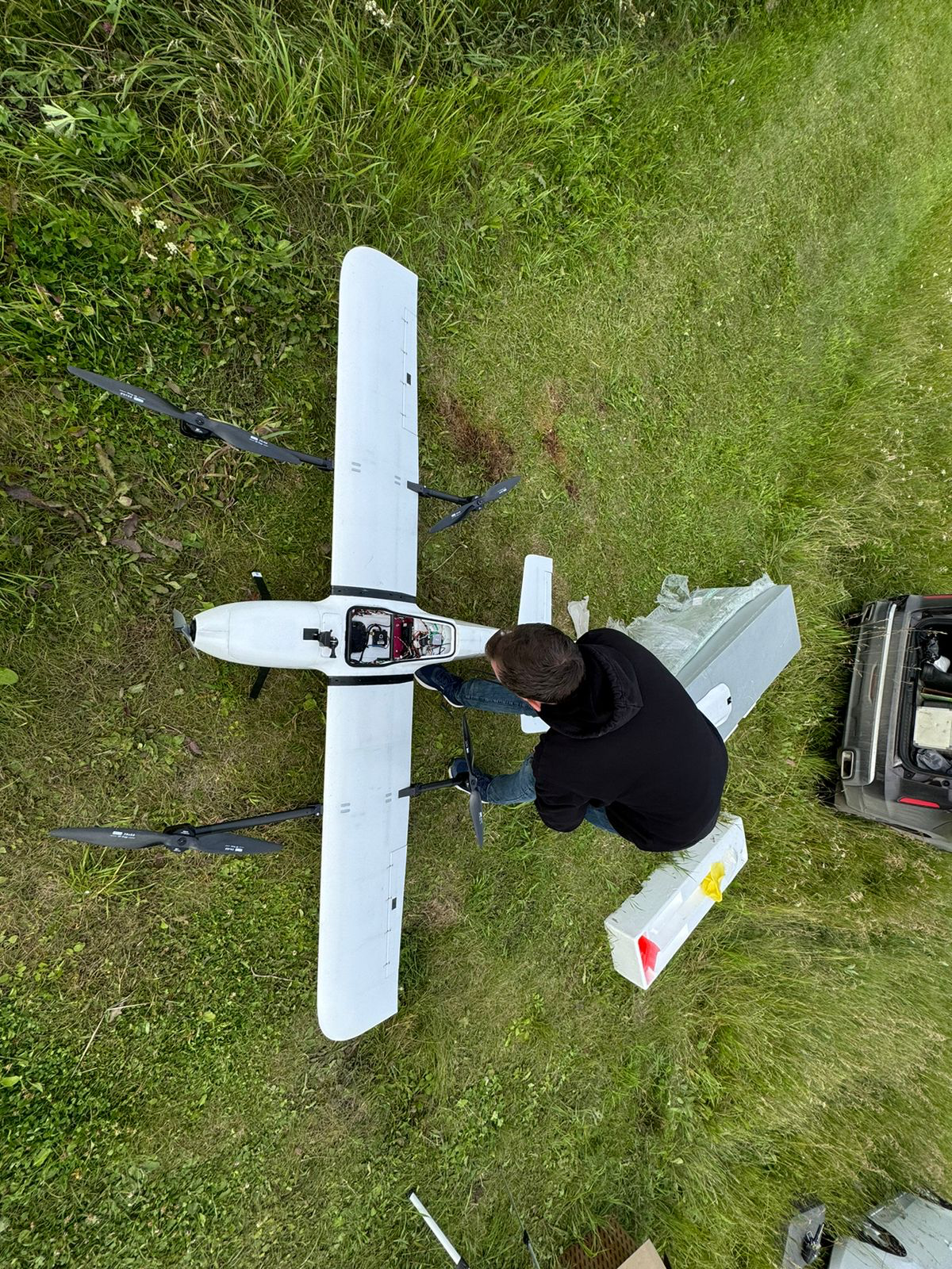 “Первый полет VTOL-дрона: Подготовка, сборка и запуск”
Хотите запустить свой дрон? Мы проведем вас через весь процесс: от распаковки комплектующих до успешного взлета и полета. | Сетка — социальная сеть от hh.ru