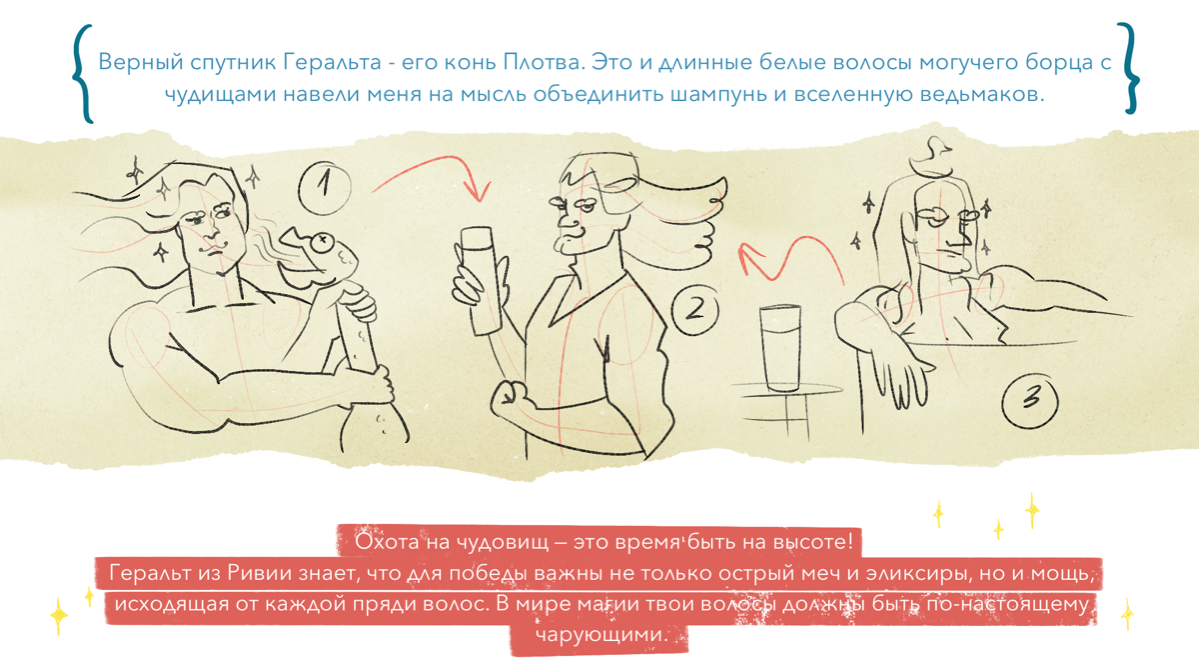 Упражнение было - соединить знаменитого героя и продукт. Почему Лошадиная сила и Ведьмак? Знакомые с этой вселенной поймут | Сетка — социальная сеть от hh.ru