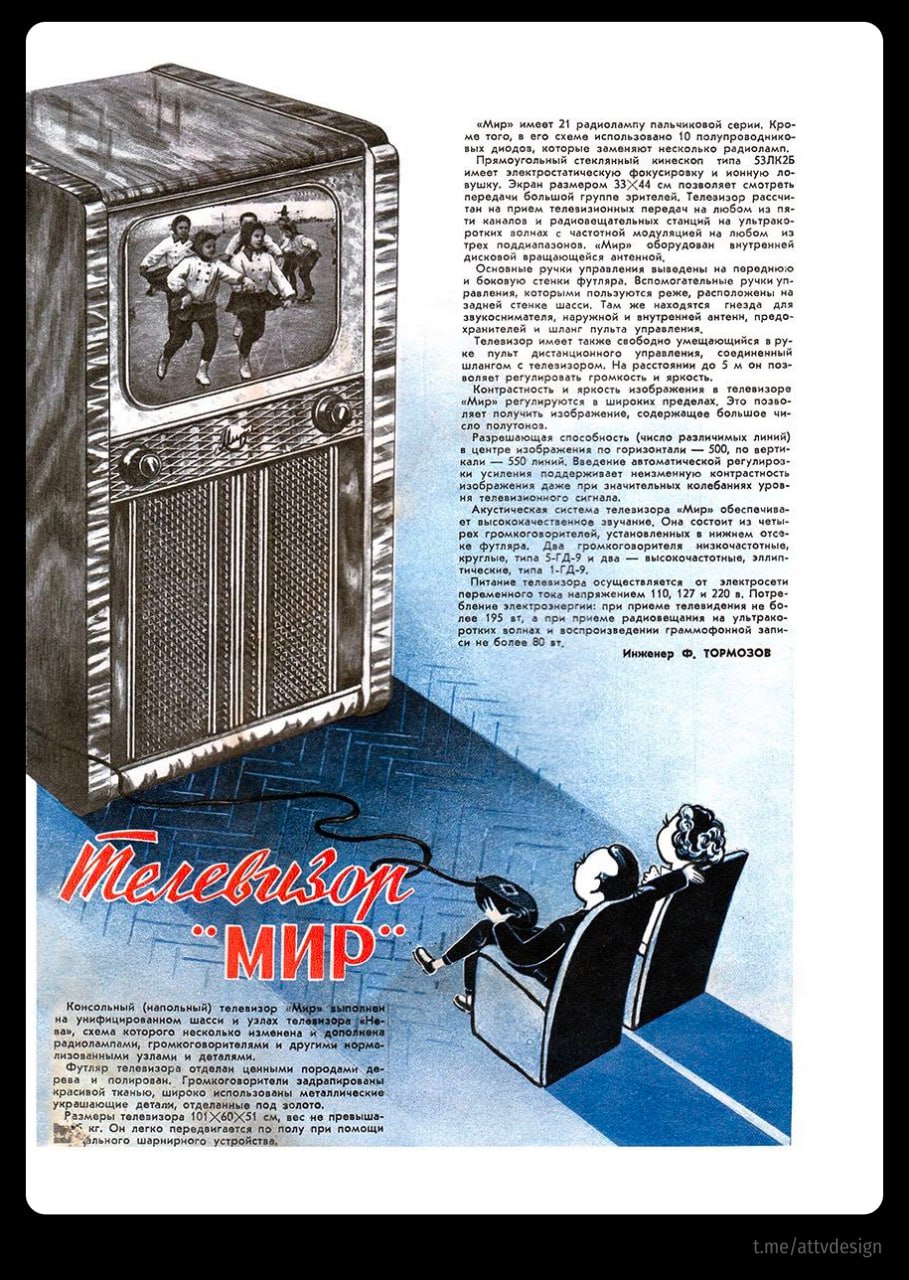 📺 #РетроСубботник
Телевизор МИР с пультом ДУ | Сетка — социальная сеть от hh.ru