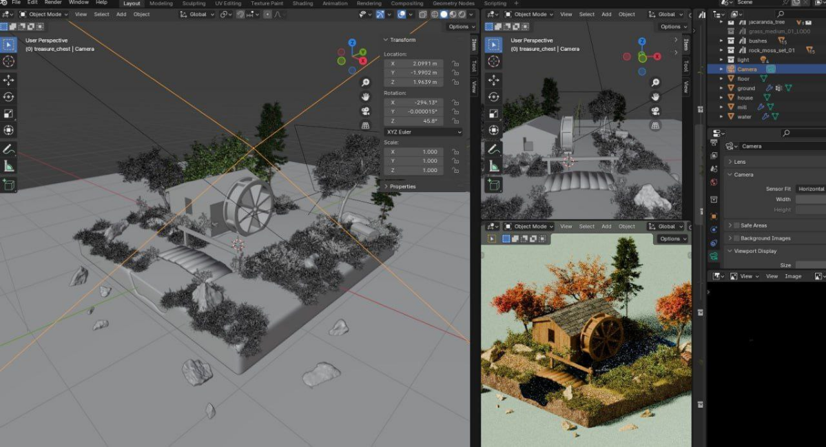 Мини-курс от videosmile 🏕️
Blender | Сетка — социальная сеть от hh.ru