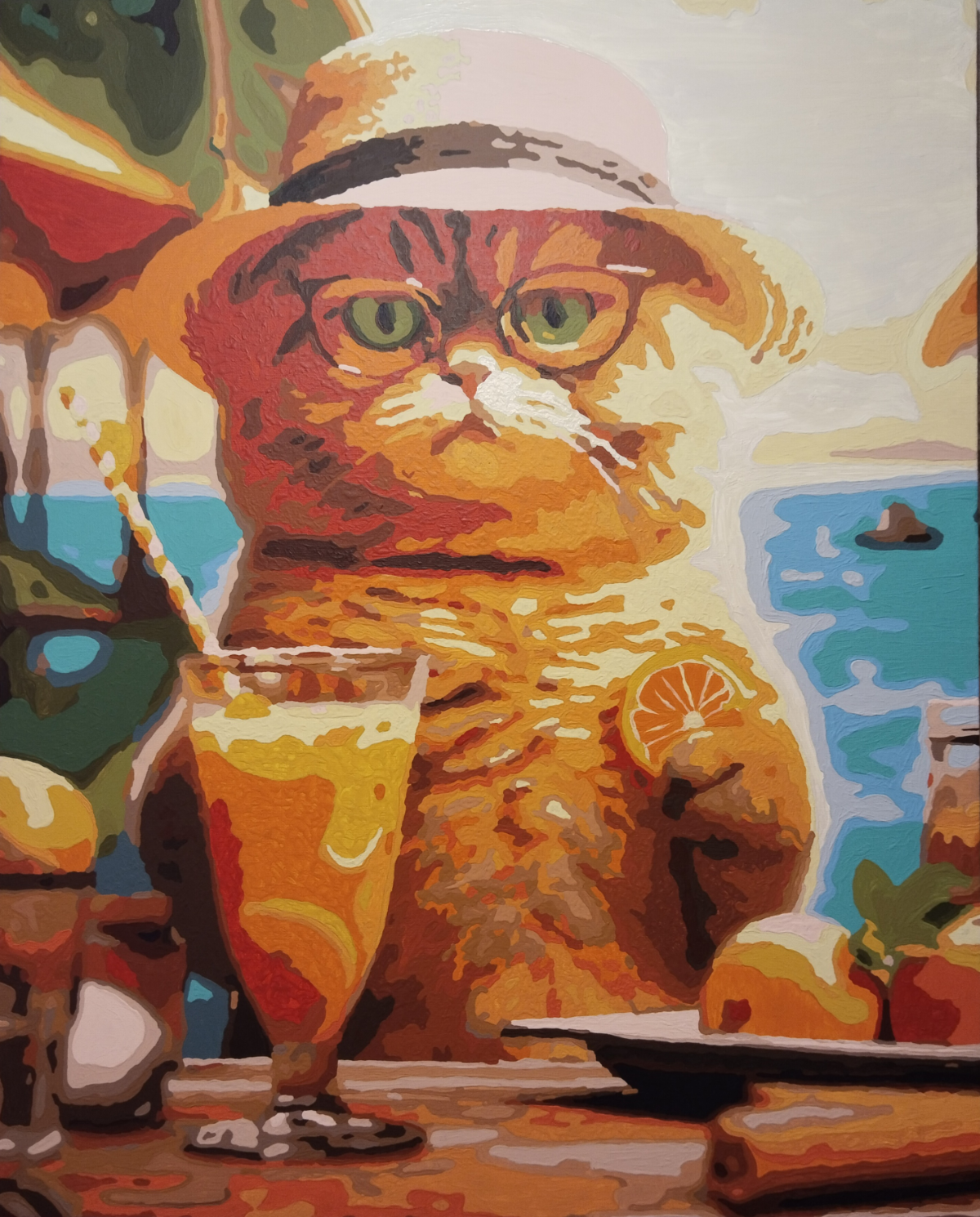 Картина Рецепт Кота, 40*50 см.
Книга "Мысли" в руках подобна апельсинке, в которой много полезностей, что можно извлечь только "съев" и "переварив".
Просто пропустите через себя и получите пользу | Сетка — социальная сеть от hh.ru