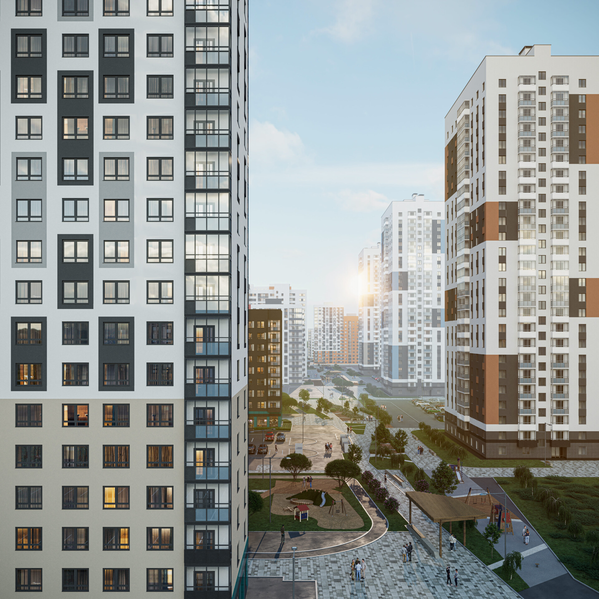 Проекты по 3д-визуализации: | Сетка — социальная сеть от hh.ru