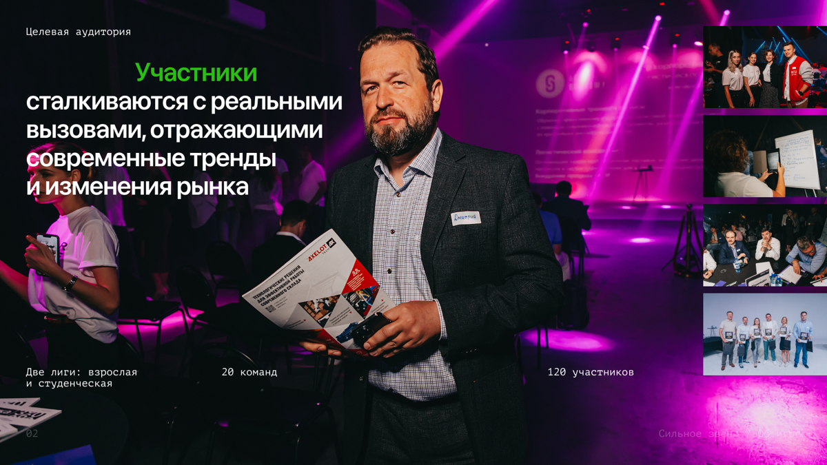 Сделал для Сильного звена презентацию с модернисткой вёрсткой | Сетка — социальная сеть от hh.ru
