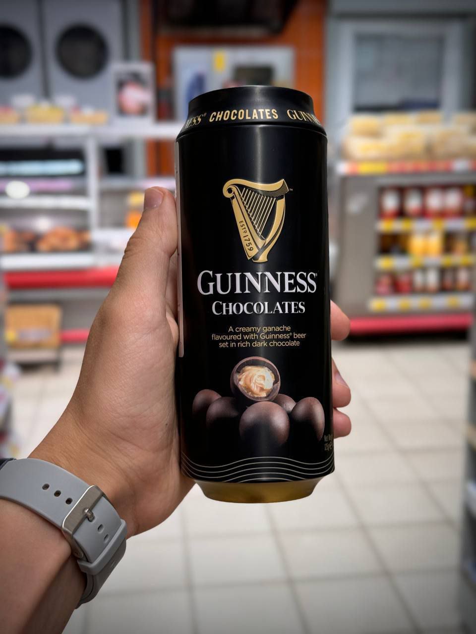 На полках российских магазинов заметили пивные конфеты от Guinness — в составе настоящее ирландское пиво | Сетка — социальная сеть от hh.ru