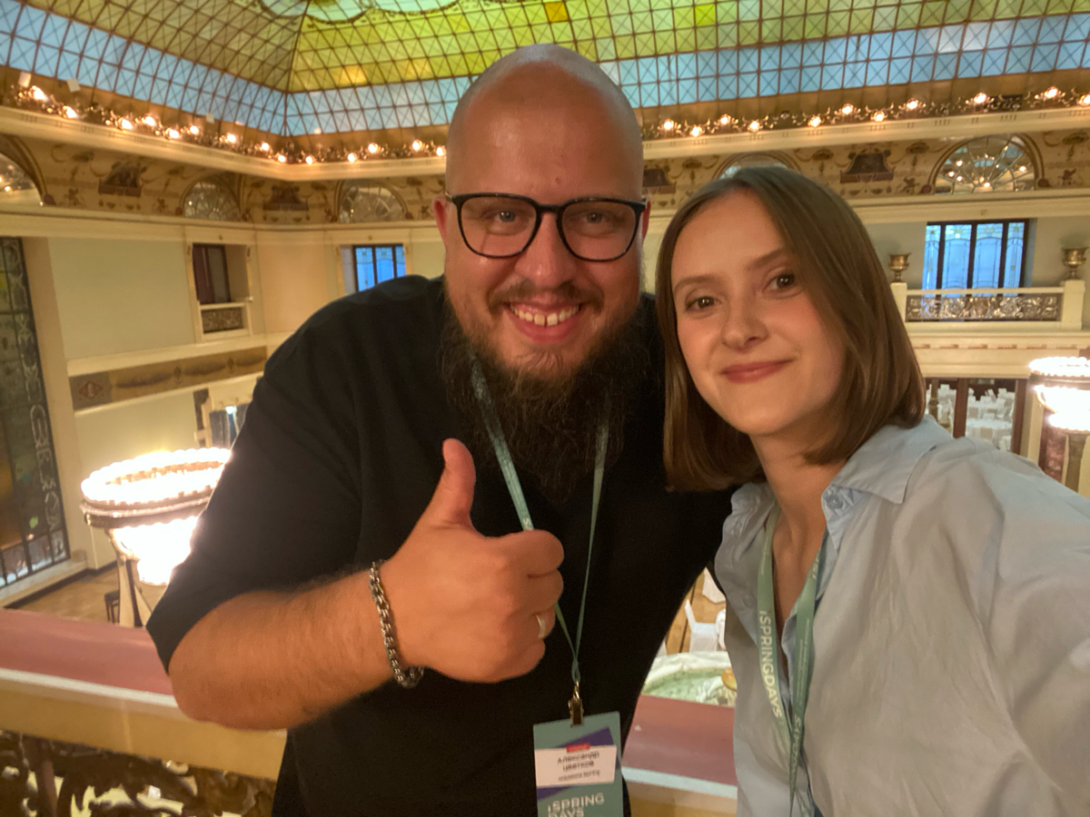 Прекрасная конференция @ispringdays2024, где я выступила спикером и познакомилась с невероятными людьми. | Сетка — социальная сеть от hh.ru