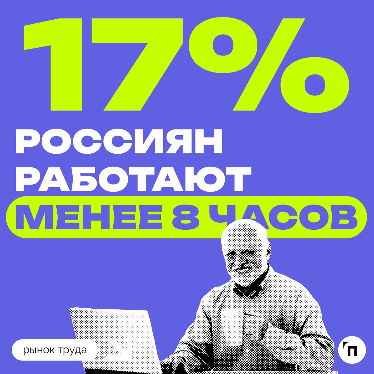 📊 Россияне готовы работать дольше, если им заплатят больше
Сервис «Работа | Сетка — социальная сеть от hh.ru