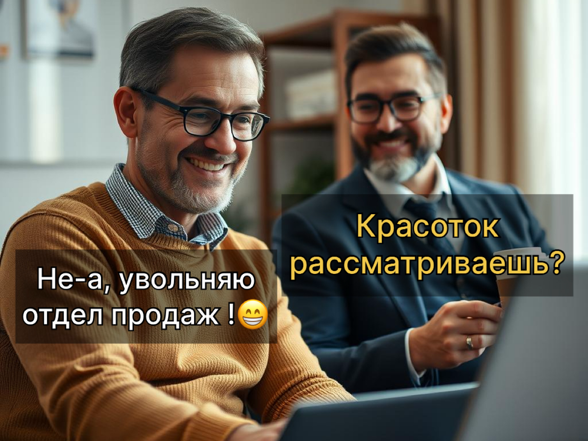 🚀 ВАШ НОВЫЙ ОТДЕЛ ПРОДАЖ "НА СТЕРОИДАХ", или...
как всё меняется, когда приходим мы)
Мы внедряем нейросетку в ваш отдел продаж | Сетка — социальная сеть от hh.ru