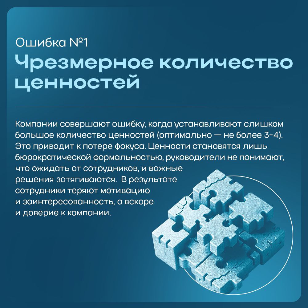 Избегая этих ошибок, компании могут создать более здоровую и продуктивную корпоративную культуру, которая будет способствовать достижению общих целей | Сетка — социальная сеть от hh.ru