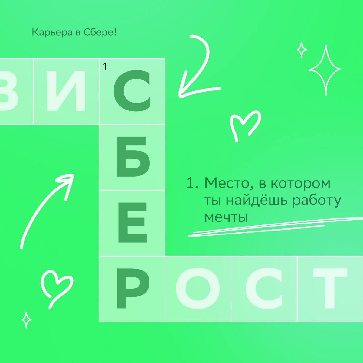 Что за магия? Буквы сложились в слово, которое откроет двери в мир карьерных возможностей!
Знак, что пора отправить резюме на вакансию Первой линии:
• Менеджер выездного сервиса: https://s.sber | Сетка — социальная сеть от hh.ru