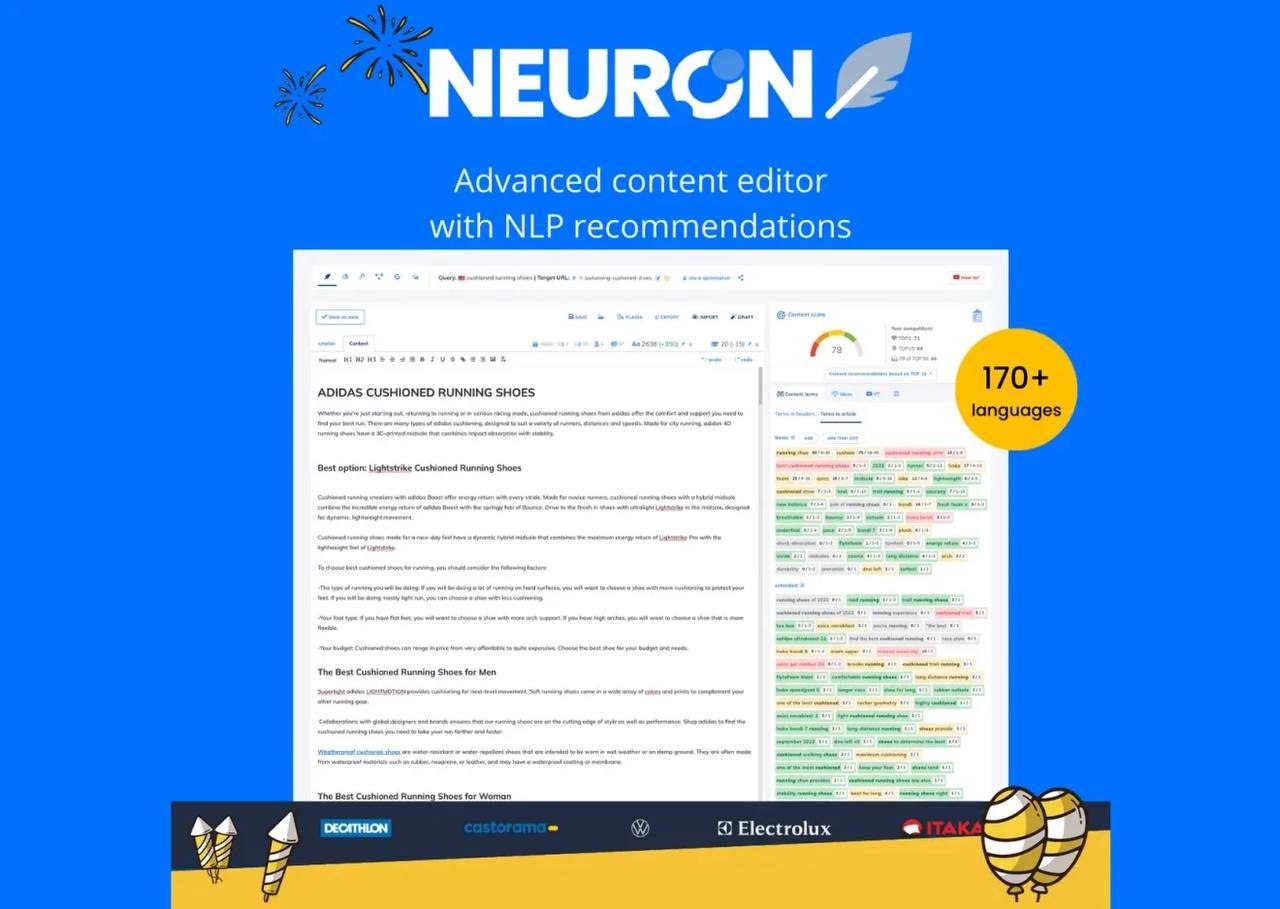 #чатботы
NeuronWriter — это мощный редактор контента с использованием ИИ, который помогает оптимизировать материалы вашего сайта для Google | Сетка — социальная сеть от hh.ru