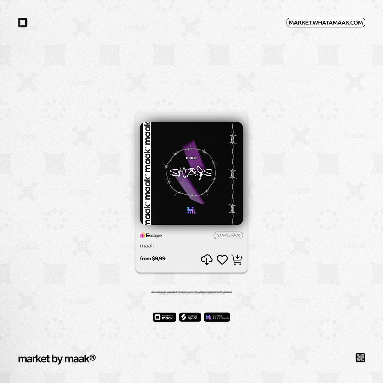 🛍 Новый цифровой товар ╳ «Escape» Sample Pack
Представляем «Escape» от maak® — динамический сэмпл-пак, который выходит за рамки обычного музыкального продакшна и предлагает погружение в кинематографич... | Сетка — социальная сеть от hh.ru