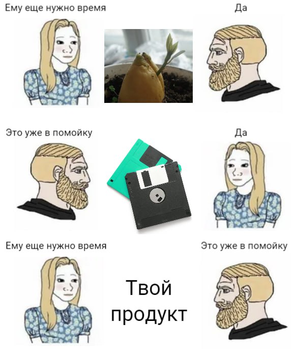 Сегодня #мем по мотивам обсуждений в чатике | Сетка — социальная сеть от hh.ru
