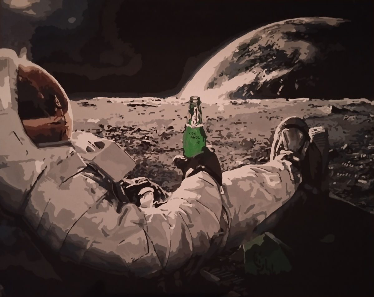 Картина Сок Алое, 50*40 см.
Космос уже в нас. И мы уже в космосе.
Картина показывает, что Земля уже победила как самый комфортный и уютный дом для человека.
Осталось подтвердить на практике | Сетка — социальная сеть от hh.ru