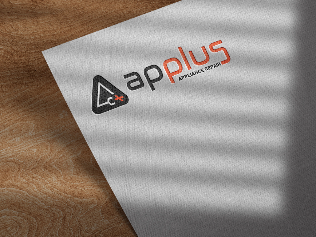 Взял заказ на новый логотип "Applus" ремонт бытовой техники (это сервис в Америке, занимающийся ремонтом холодильников, стиральных машин, посудомоечных машин и другой бытовой техники) | Сетка — социальная сеть от hh.ru
