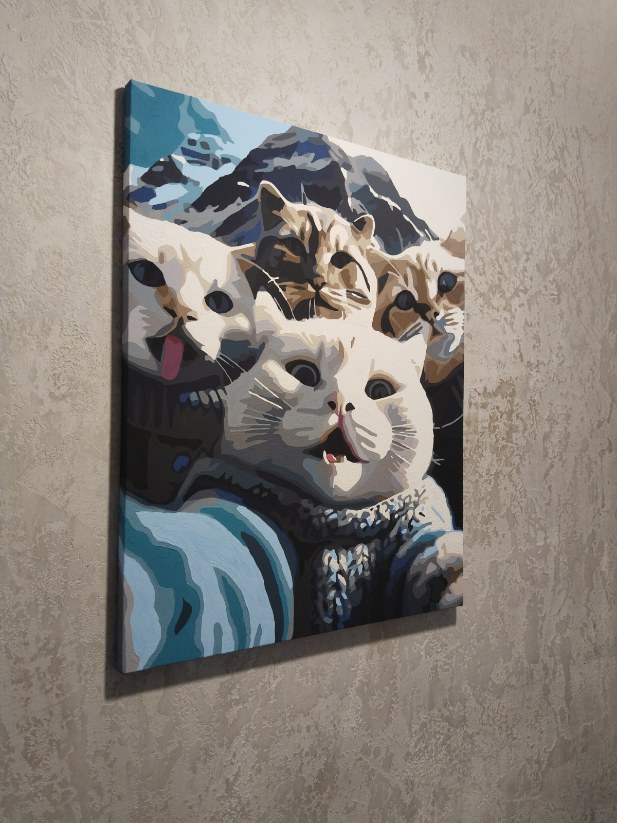Картина Селфи, 40*50 см.
Взгляд котиков на воду?
Взгляд котиков на зеркало?
Взгляд котиков на камеру?
Взгляд котиков в глаза?
.. | Сетка — социальная сеть от hh.ru