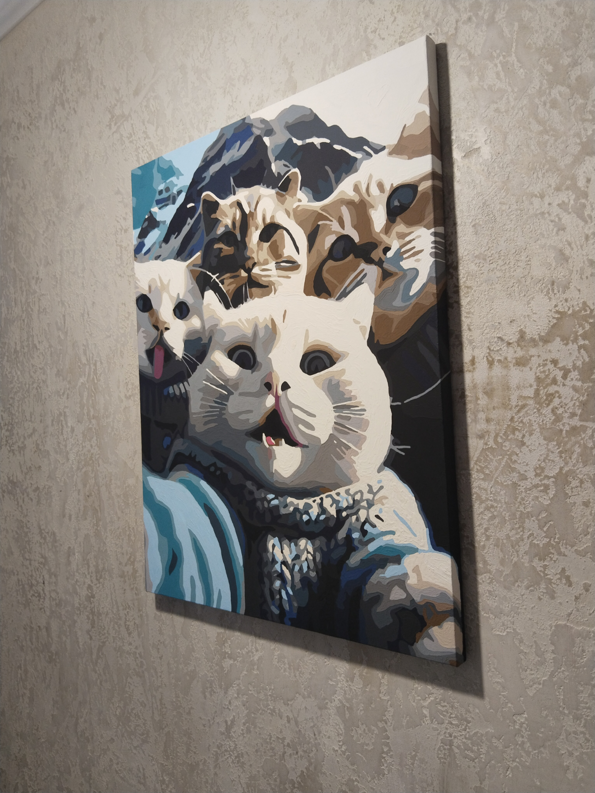 Картина Селфи, 40*50 см.
Взгляд котиков на воду?
Взгляд котиков на зеркало?
Взгляд котиков на камеру?
Взгляд котиков в глаза?
.. | Сетка — социальная сеть от hh.ru