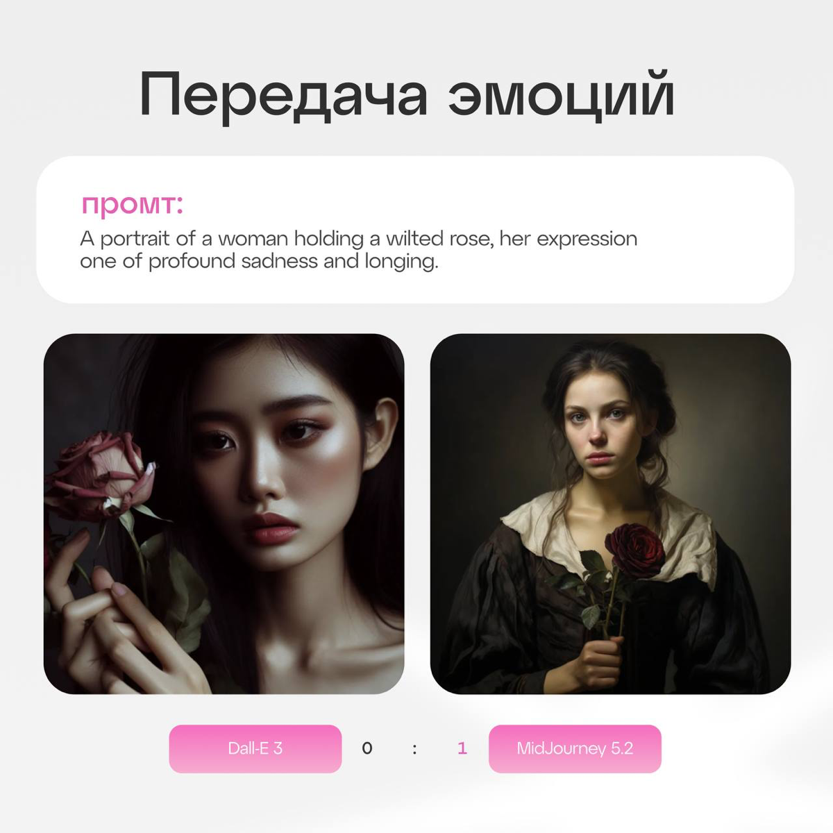 Баттл гигантов ИИ: Midjourney vs DALL-E
Мы устроили битву, оценивая их по разным критериям. Кто лучше справился с заданиями и получил больше баллов? А каким ИИ пользуетесь вы? 🍄 | Сетка — социальная сеть от hh.ru