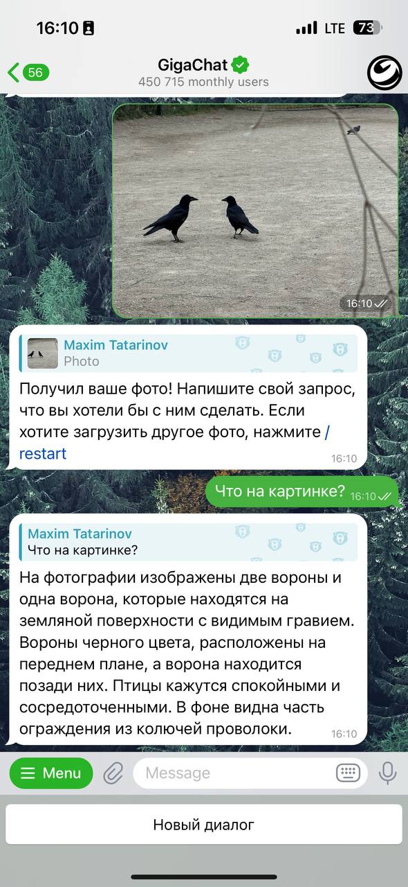 @gigachatbot научился работать с картинками. | Сетка — социальная сеть от hh.ru