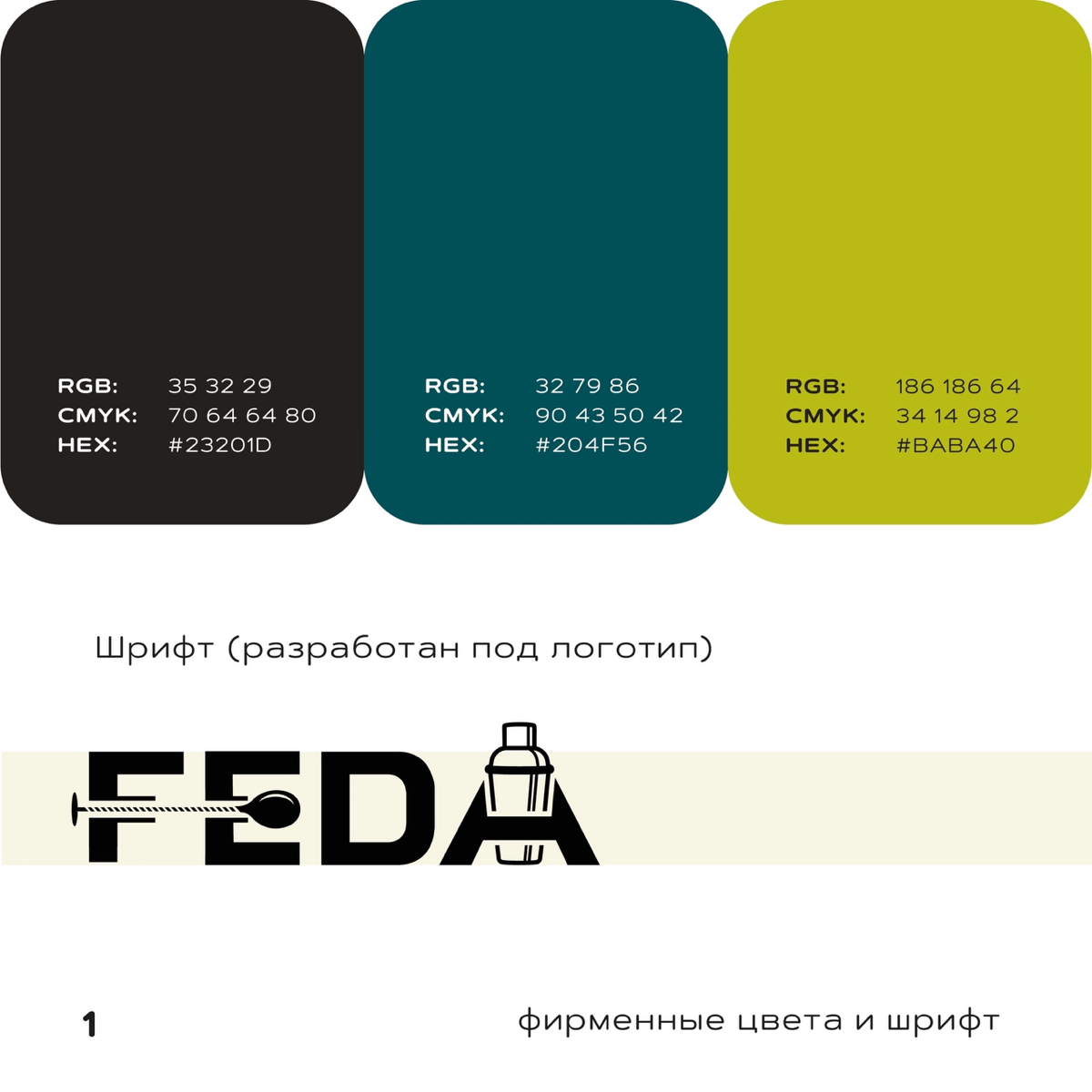 Логотип для компании «FEDA» | Сетка — социальная сеть от hh.ru