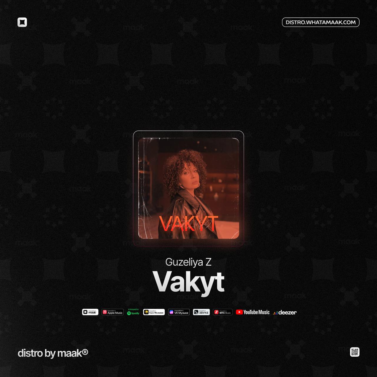 🗯 Новый релиз ╳ Guzeliya Z — «Vakyt»
Татарская певица из Казани Guzeliya Z выпустила новый трек под названием «Vakyt». В этой песне артистка затрагивает тему времени и силы воли | Сетка — социальная сеть от hh.ru