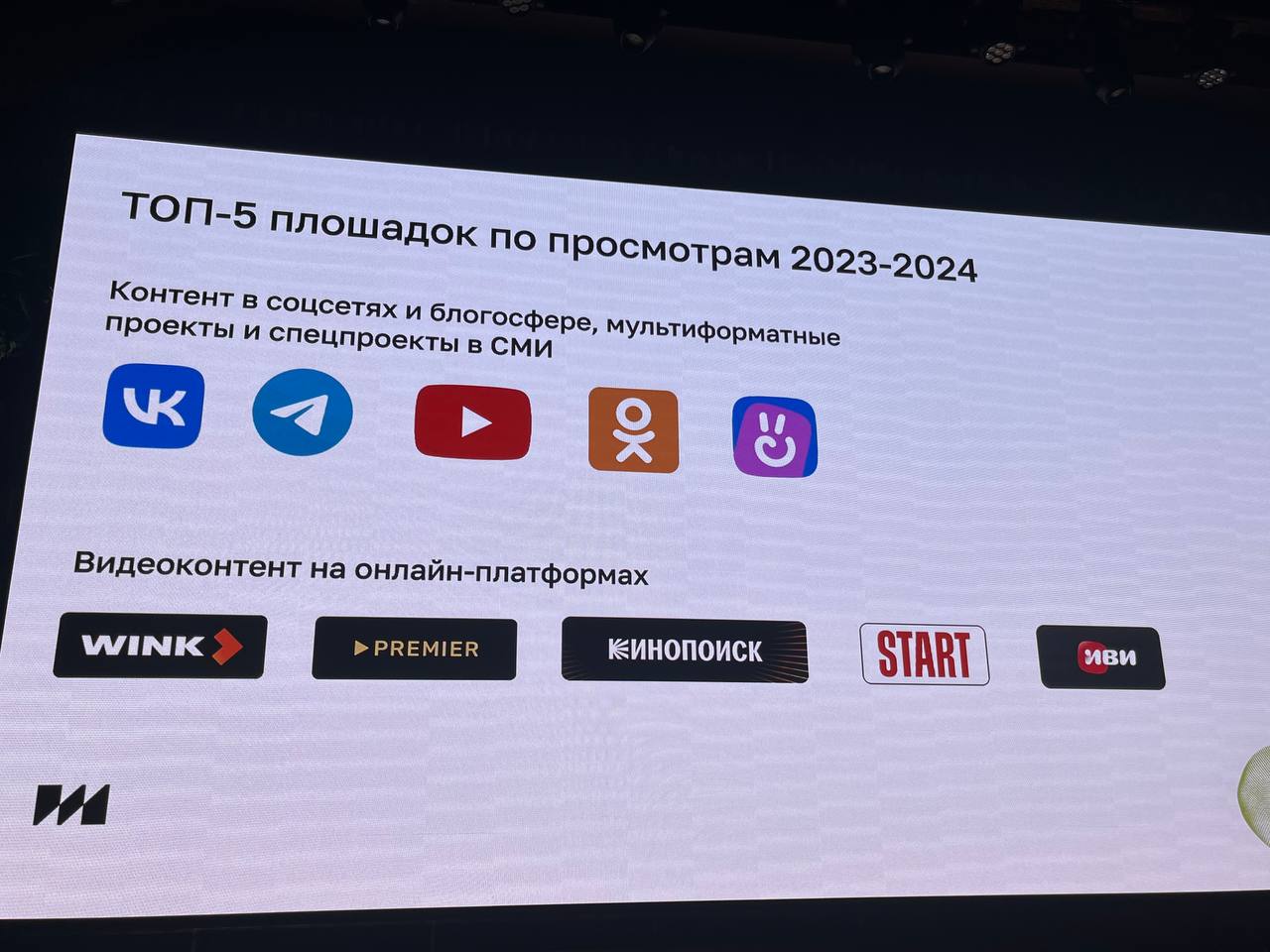 ❗️Главное со вчерашней презентации нового сезона Института развития интернета (АНО «ИРИ»)
📈 Топ-5 площадок по просмотрам блогерского контента и спецпроектов:
💙 ВКонтакте
💬 Телеграм
💬 Одноклассники
📺 Y... | Сетка — социальная сеть от hh.ru