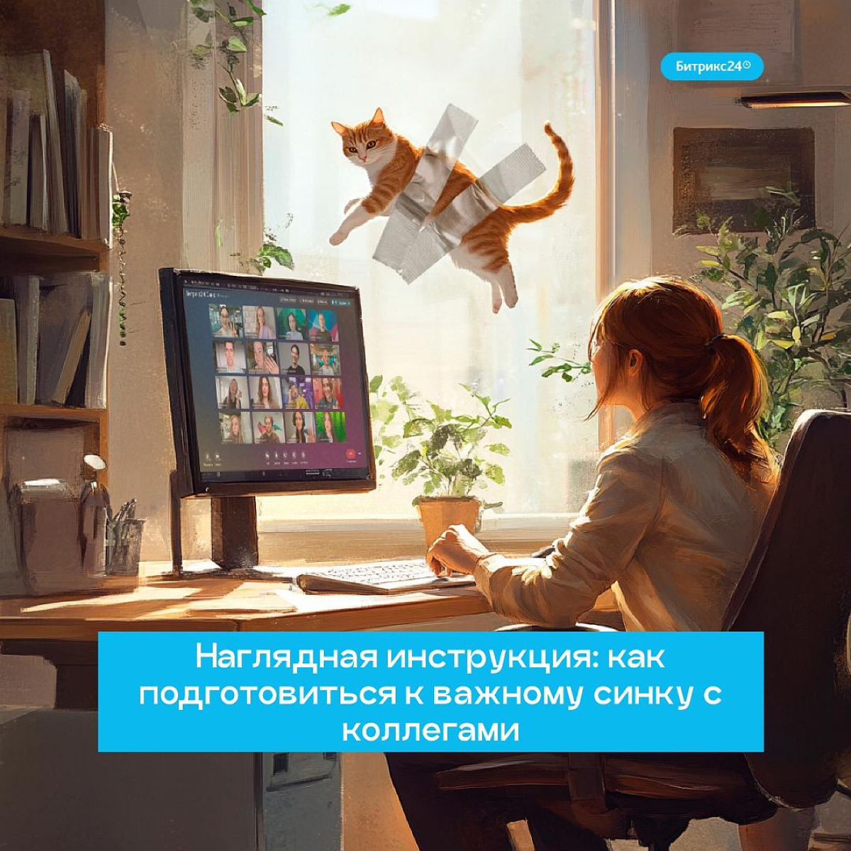 Есть только одна самая жизненная инструкция по подготовке к важному Синку в Битрикс24.
Ну согласитесь же?😎 | Сетка — социальная сеть от hh.ru