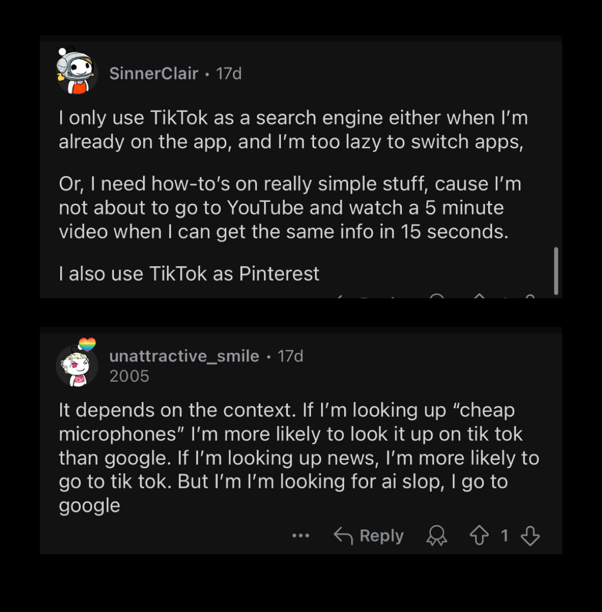 Зумеры снова всё меняют: вместо Google ищут всё в TikTok | Сетка — социальная сеть от hh.ru