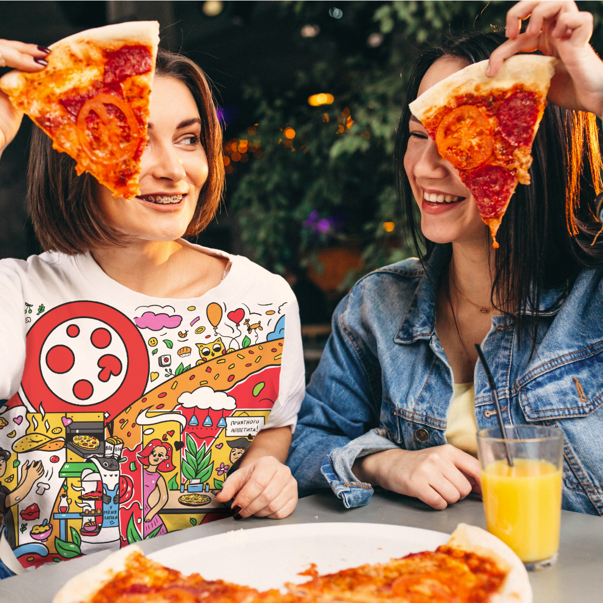 Дошли руки оформить иллюстрацию для компании "ПиццаФабрика" 🍕
Кейс вышел небольшим, так как иллюстрация изначально предназначена только для печати на стене в "длинном" горизонтальном формате | Сетка — социальная сеть от hh.ru