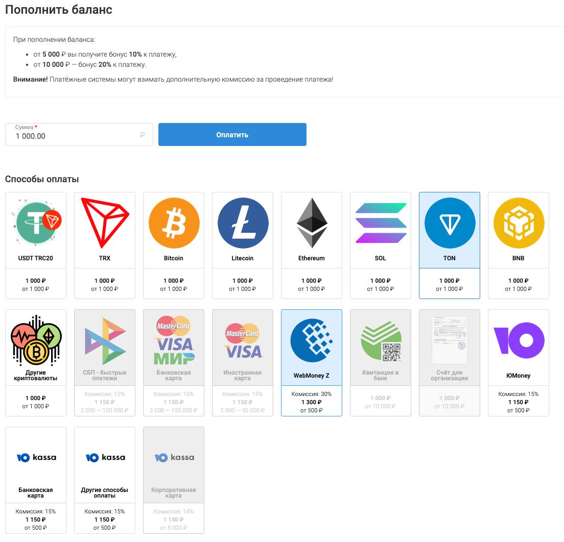 На vdsina.ru появился метод оплаты в TON через cryptomus.com. 1000₽ превращается в 1.96434071 TON | Сетка — социальная сеть от hh.ru