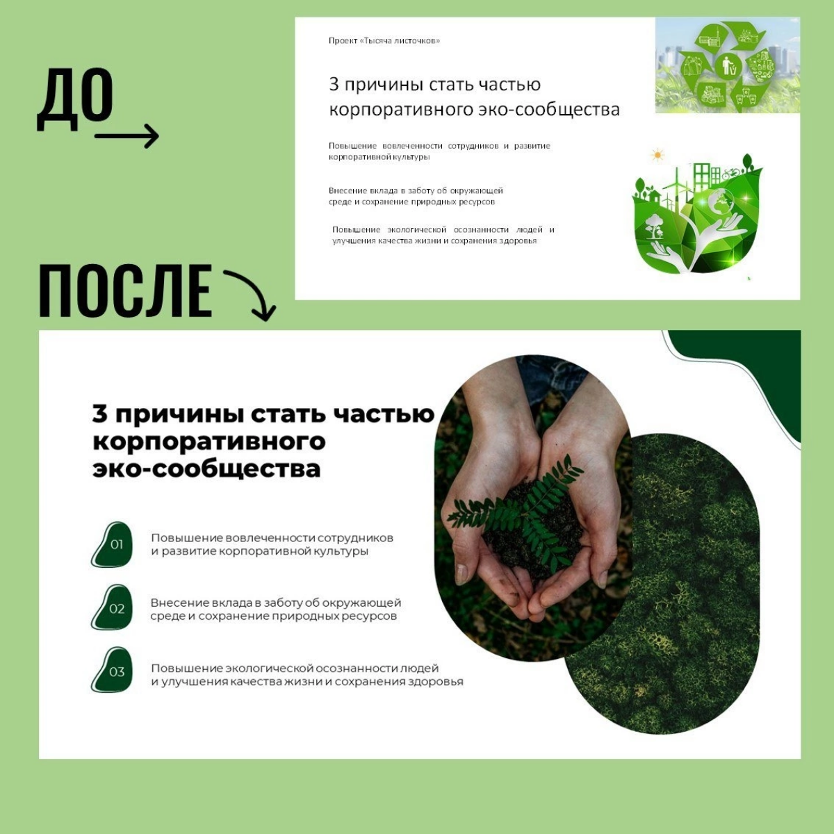 До/после | Сетка — социальная сеть от hh.ru