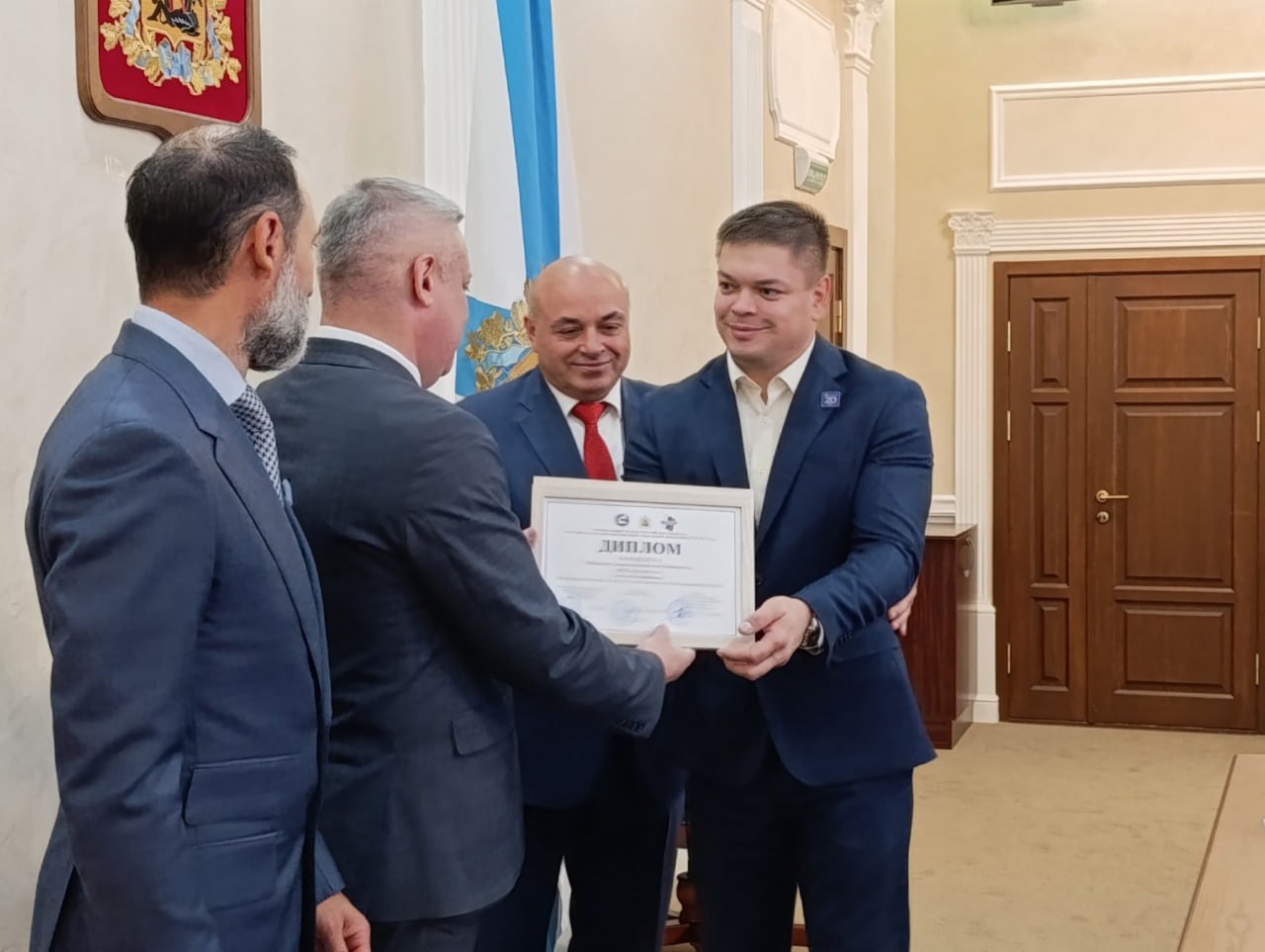🏆 «Росводоканал Архангельск» стал дипломантом конкурса «Российская организация высокой социальной эффективности»
Министерство труда, занятости и социального развития Архангельской области высоко оцени... | Сетка — социальная сеть от hh.ru