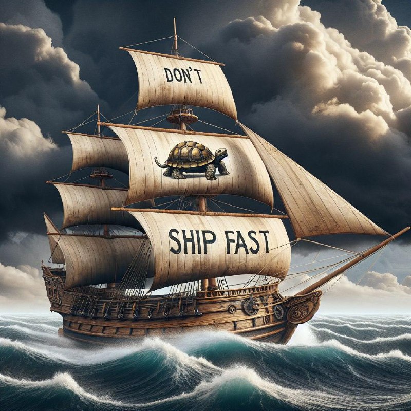 Don't Ship Fast.
Ехали тут в автобусе, и коллега спросил, каким способом я выбираю, что почитать. Сознался, что для малых форматов у меня работает «великий рандом» | Сетка — социальная сеть от hh.ru