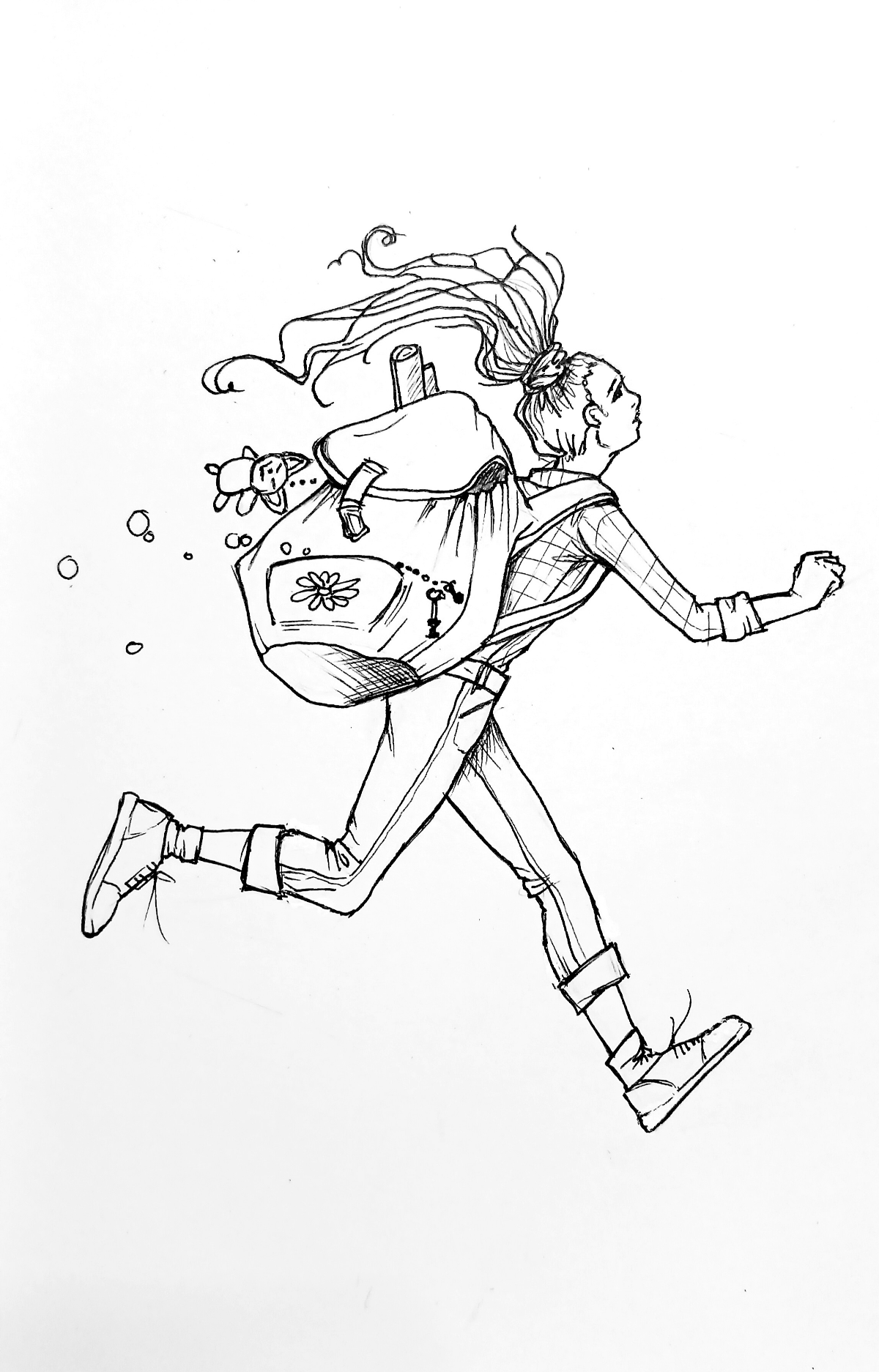 Что ж, привет Инктобер!
День первый - backpack
#inktober2024
#backpack
Кто завтра будет ругаться, что хочет спать?
Рисовала на скорую руку, идей много, полчаса только обдумывала, что именно изобразить | Сетка — социальная сеть от hh.ru