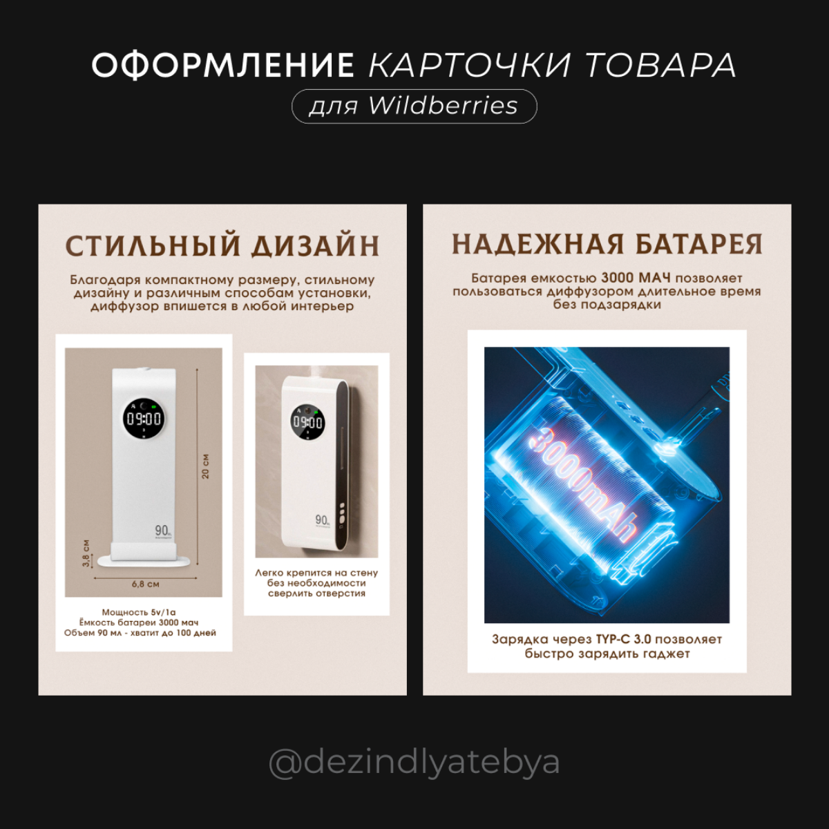 Дизайн карточки товара для маркетплейсов | Сетка — социальная сеть от hh.ru