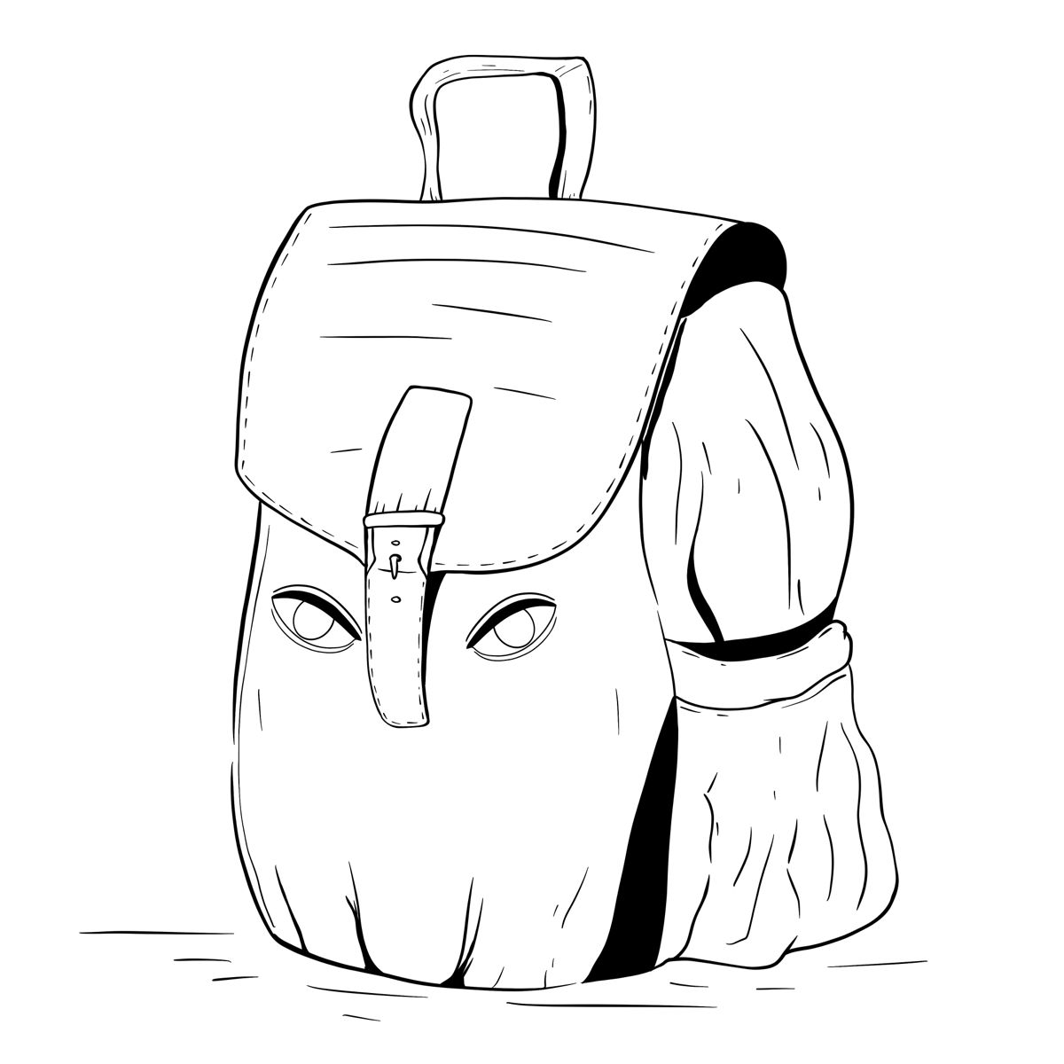 #Инктобер2024
№1 Backpack | Рюкзак
#inktober2024
#инктобер #рюкзак | Сетка — социальная сеть от hh.ru