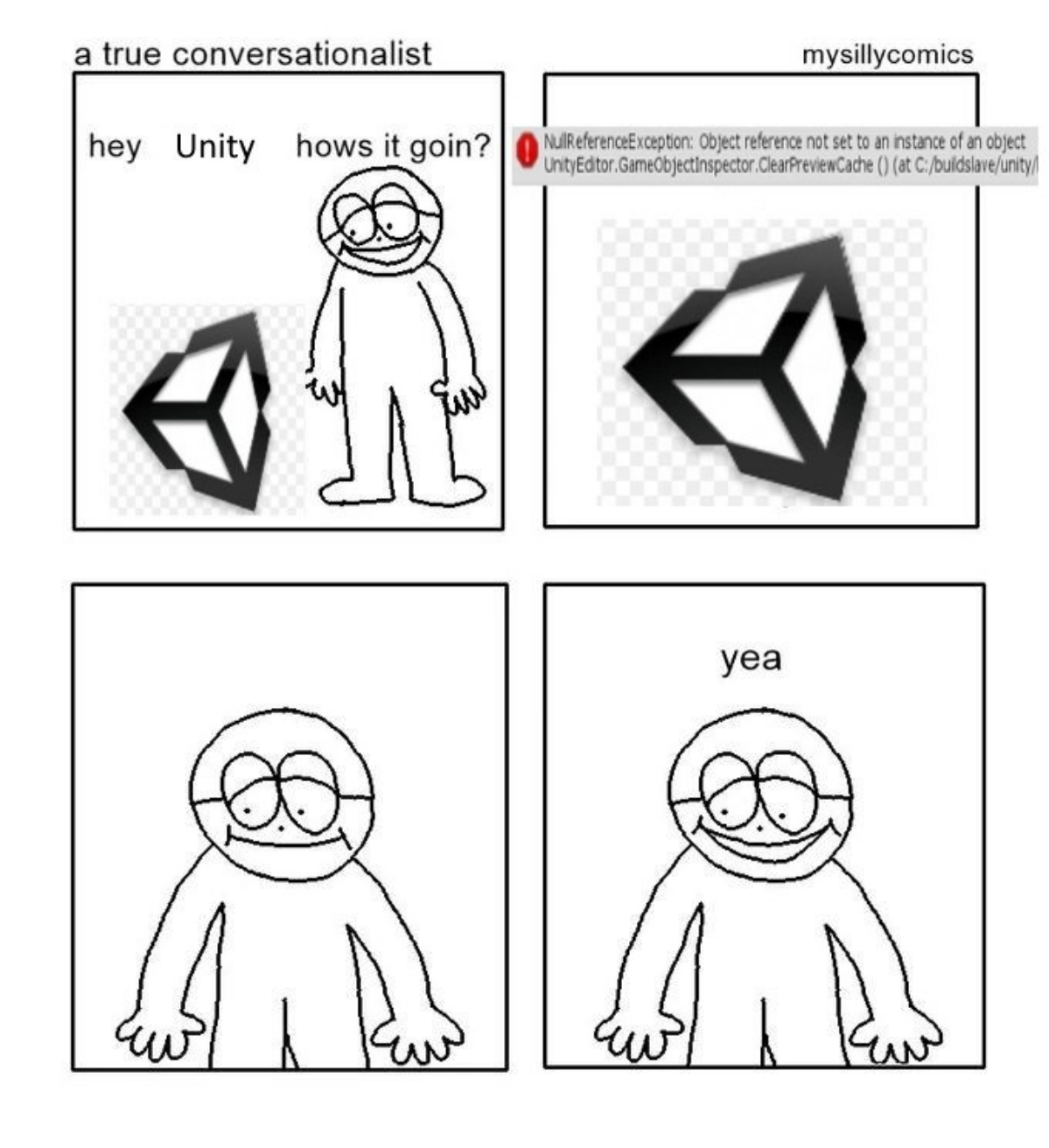 Всем предпятничных мемов 🔥
#gamedev | Сетка — социальная сеть от hh.ru