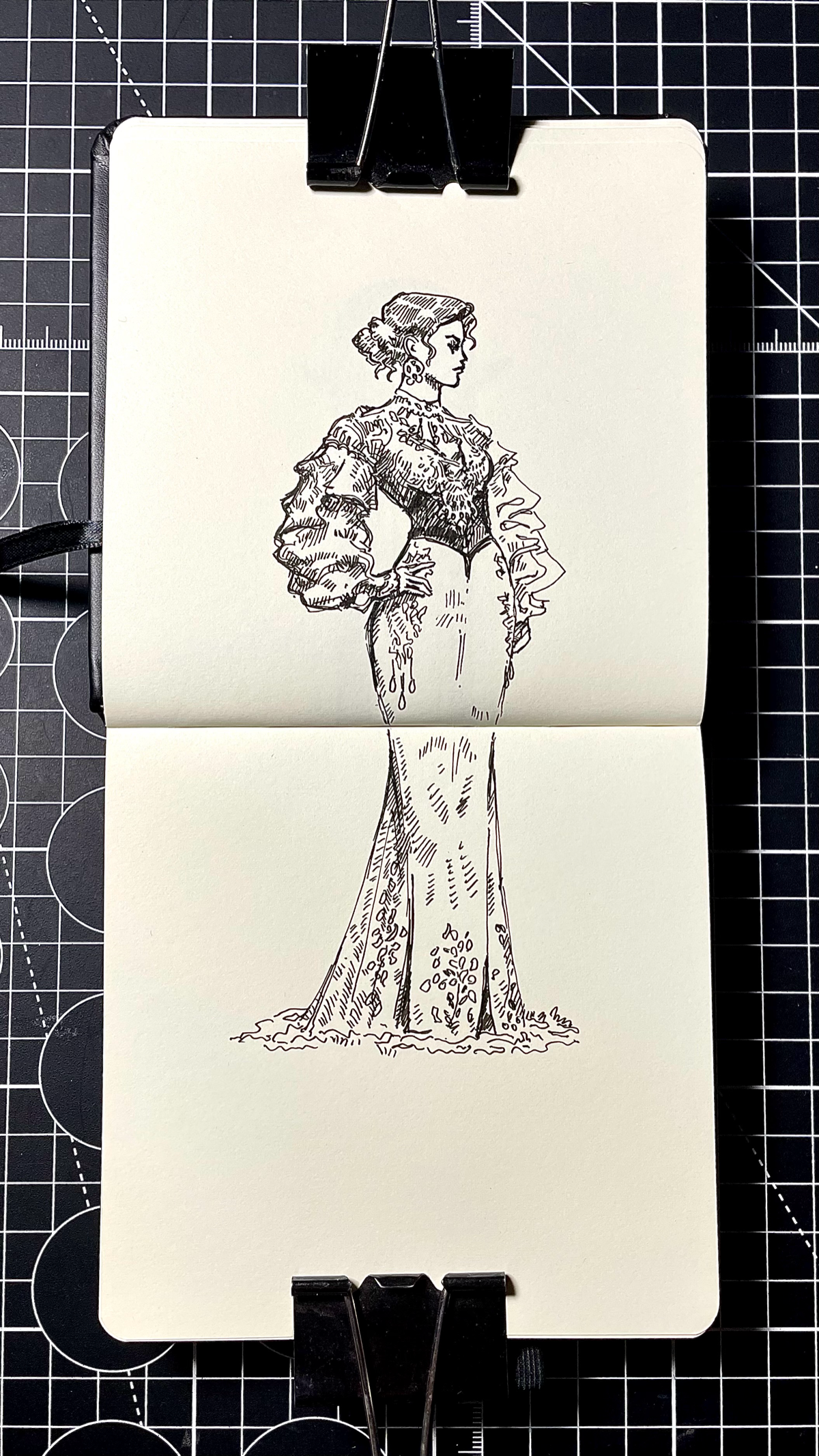 Ищу удаленных зрителей, лучше дам, на рисунок дня  
#система #платье #швея #менеджер #сетка | Сетка — социальная сеть от hh.ru