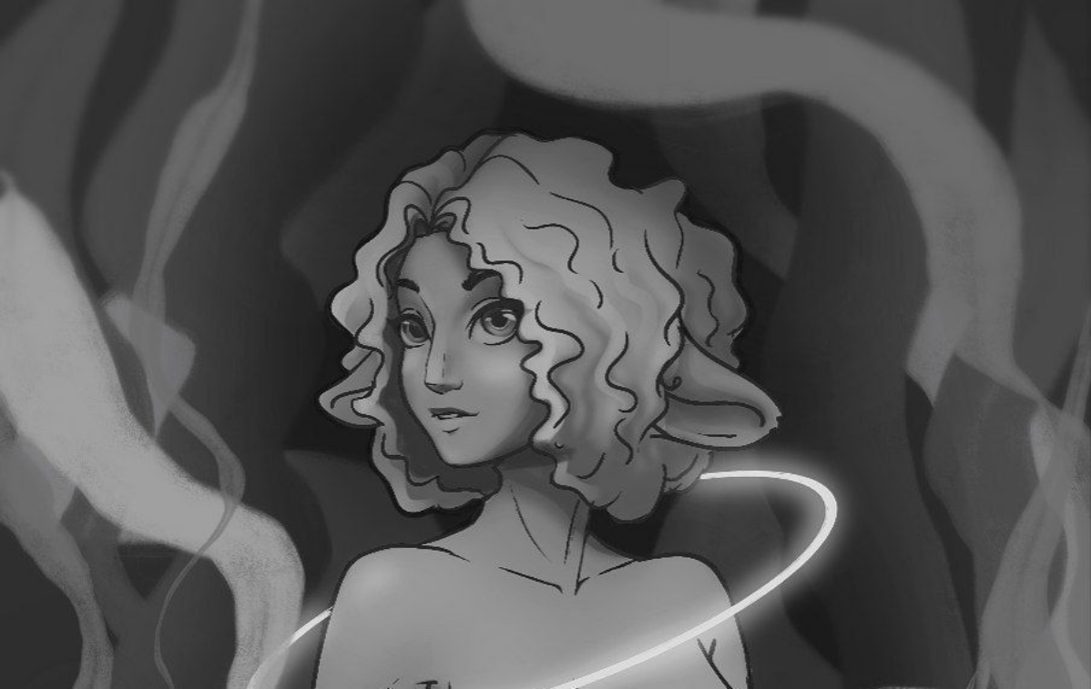Третий день #inktober 
 
Как всегда в телеге можно посмотреть работу полностью https://t | Сетка — социальная сеть от hh.ru