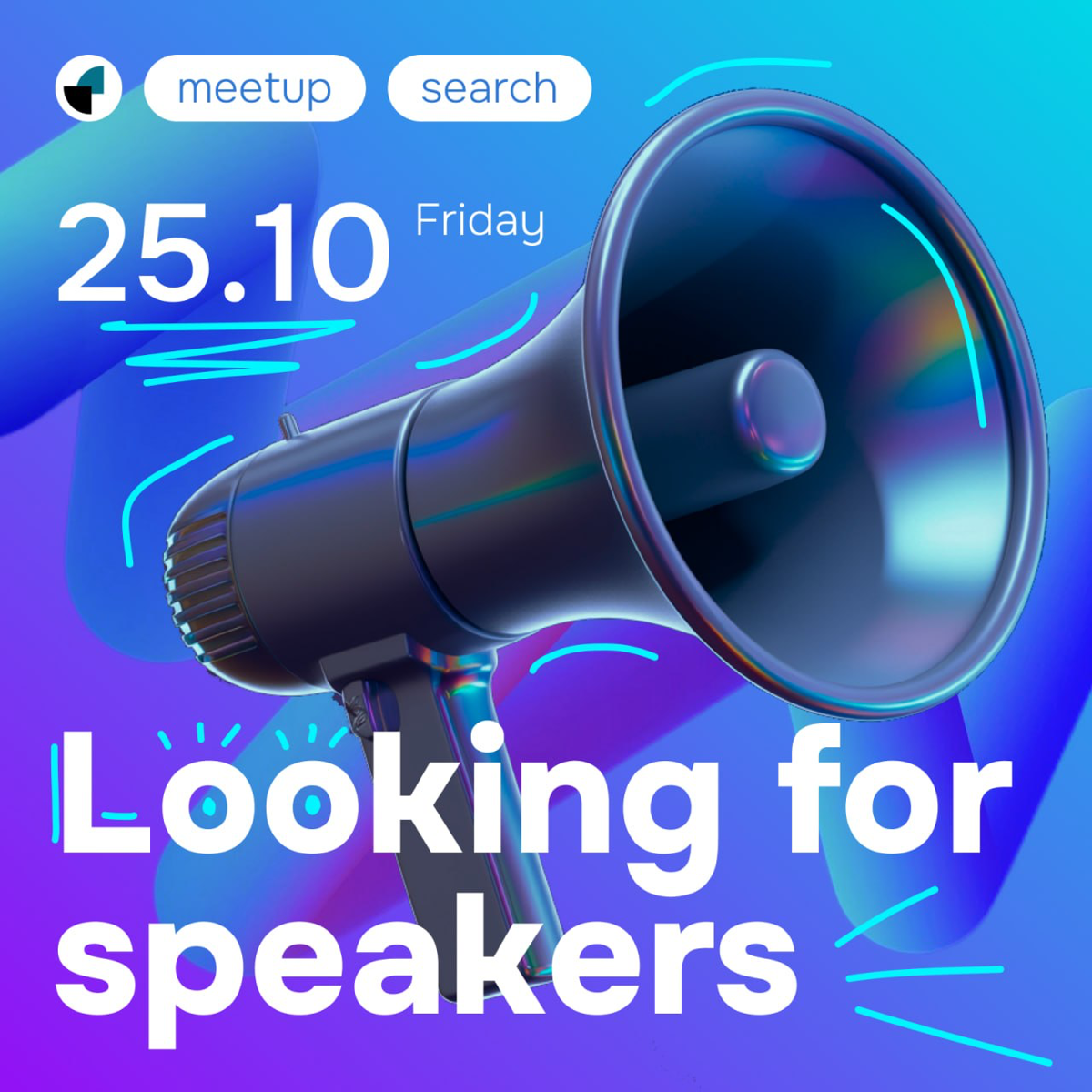 Присоединяйтесь к нашему следующему митапу IT Connect 25 октября в CDT HUB в Белграде 🇷🇸
Сейчас мы ищем спикеров! 🎤
Заявки на выступление принимаются до 9 октября | Сетка — социальная сеть от hh.ru