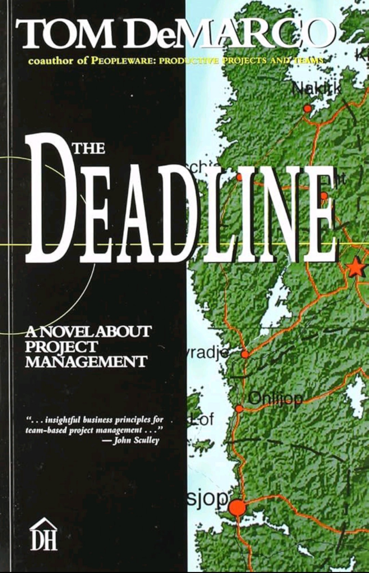 Ещё в 2016 году я прочитал потрясающую книгу Тома ДеМарко "Deadline", роман об управлении проектами | Сетка — социальная сеть от hh.ru