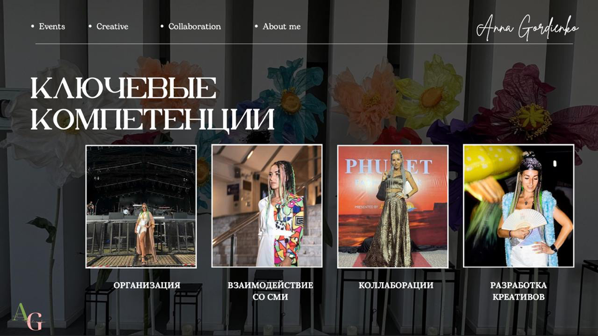 💎 Хочу поделиться своим креативным портфолио, и знаете, пока я его собирала, похвалила себя несколько раз 😊! Оказывается, я могу гораздо больше, чем думала!
🙌 Начну с истории моего пути в event-индуст... | Сетка — социальная сеть от hh.ru