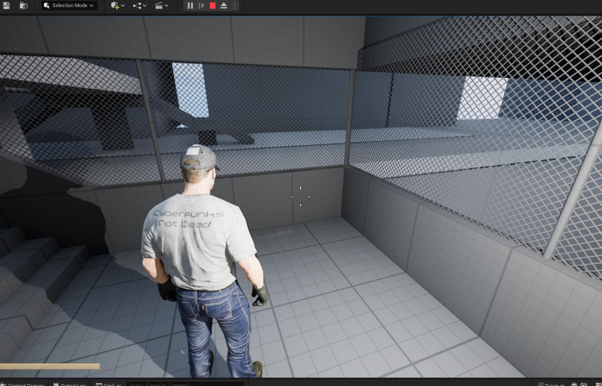Надо же что-то выложить сюда
#ue5 #unrealengine #blockout #gamedev  #leveldesign | Сетка — социальная сеть от hh.ru