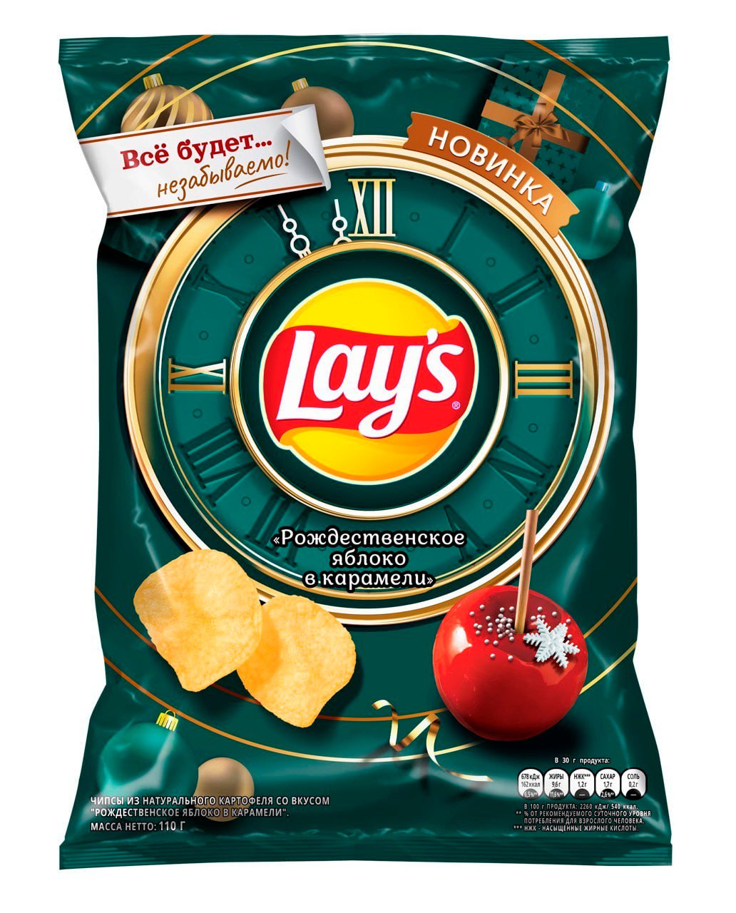 Lay’s со вкусом яблока в карамели и чёрной икры совсем скоро появится в российских магазинах!
Новый год уже близко. | Сетка — социальная сеть от hh.ru