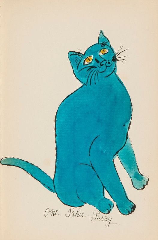 Иллюстрации из книги «25 котов по имени Сэм и одна голубая кошечка».
23.9×15.6 см.
Энди Уорхол, 1954 год.
Надписи выполнены Юлией Уорхол, матерью художника.
#котвыходногодня | Сетка — социальная сеть от hh.ru